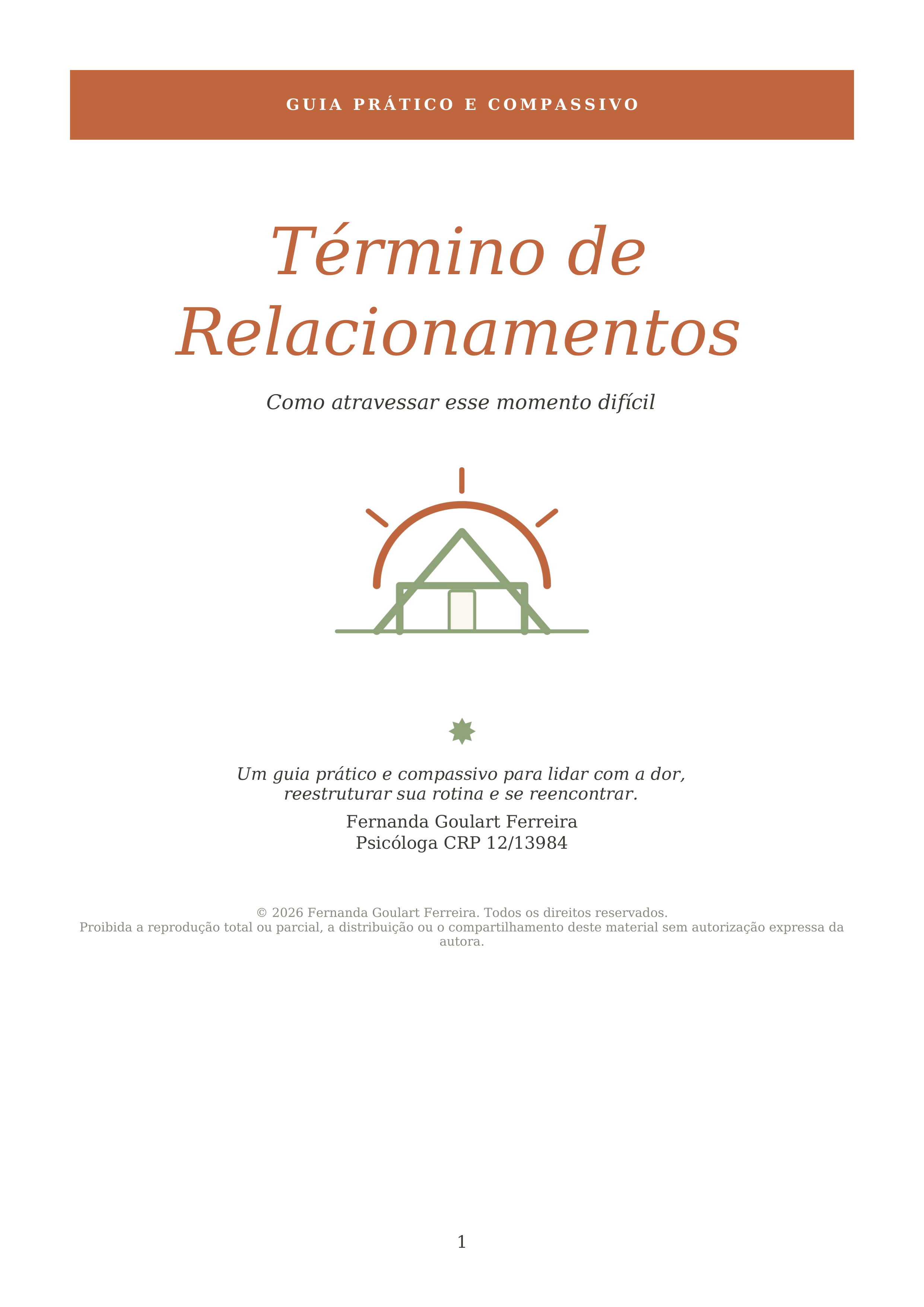 Capa do e-book Término de Relacionamentos, de Fernanda Goulart Ferreira